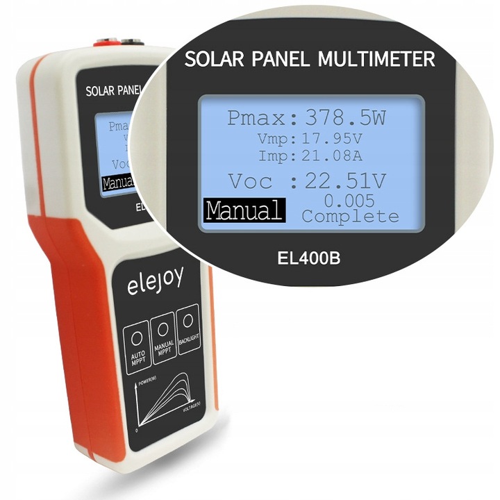 Fotowoltaicznych Tester paneli słonecznych MPPT Kod producenta 887766