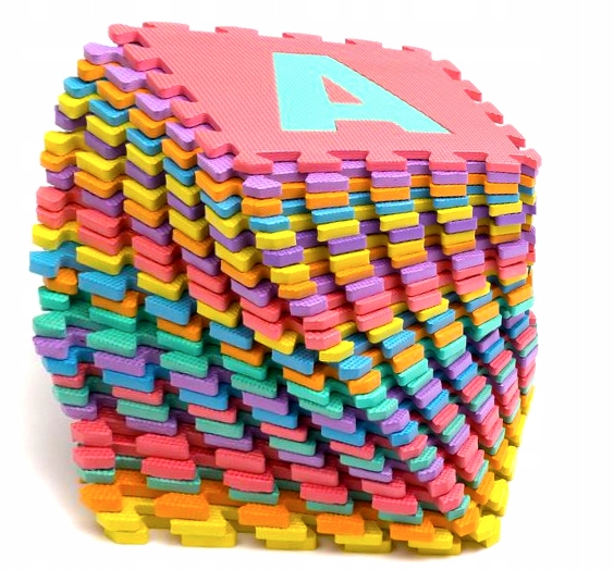 

Mata Piankowa Puzzle Litery Duże 26 sztuk!