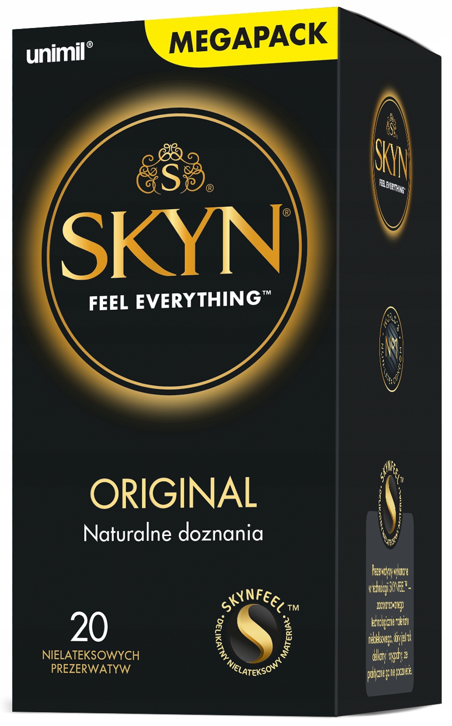 

Prezerwatywy Unimil Skyn Original 20 Sztuk