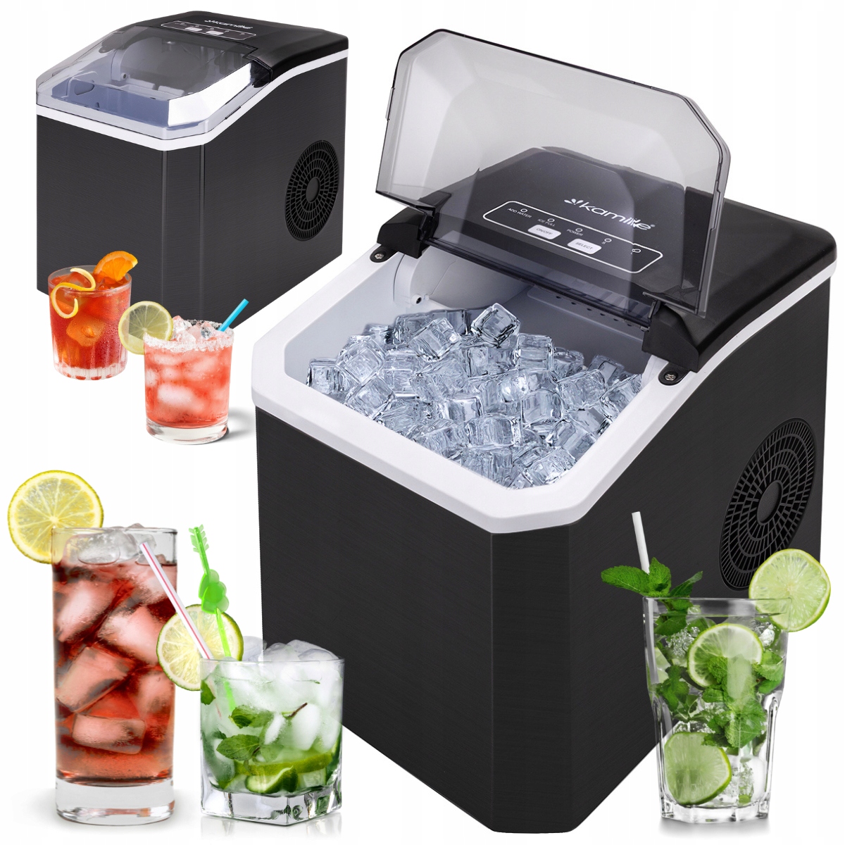 Domácí Výrobník Ledu Stroj Na Kostky Expresní Led 110 V Kamille