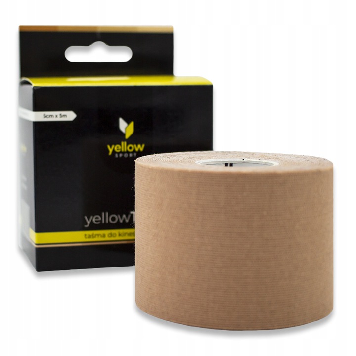 

yellowSPORT Plastry Tape Kinesio Taping Tejpy Tejp