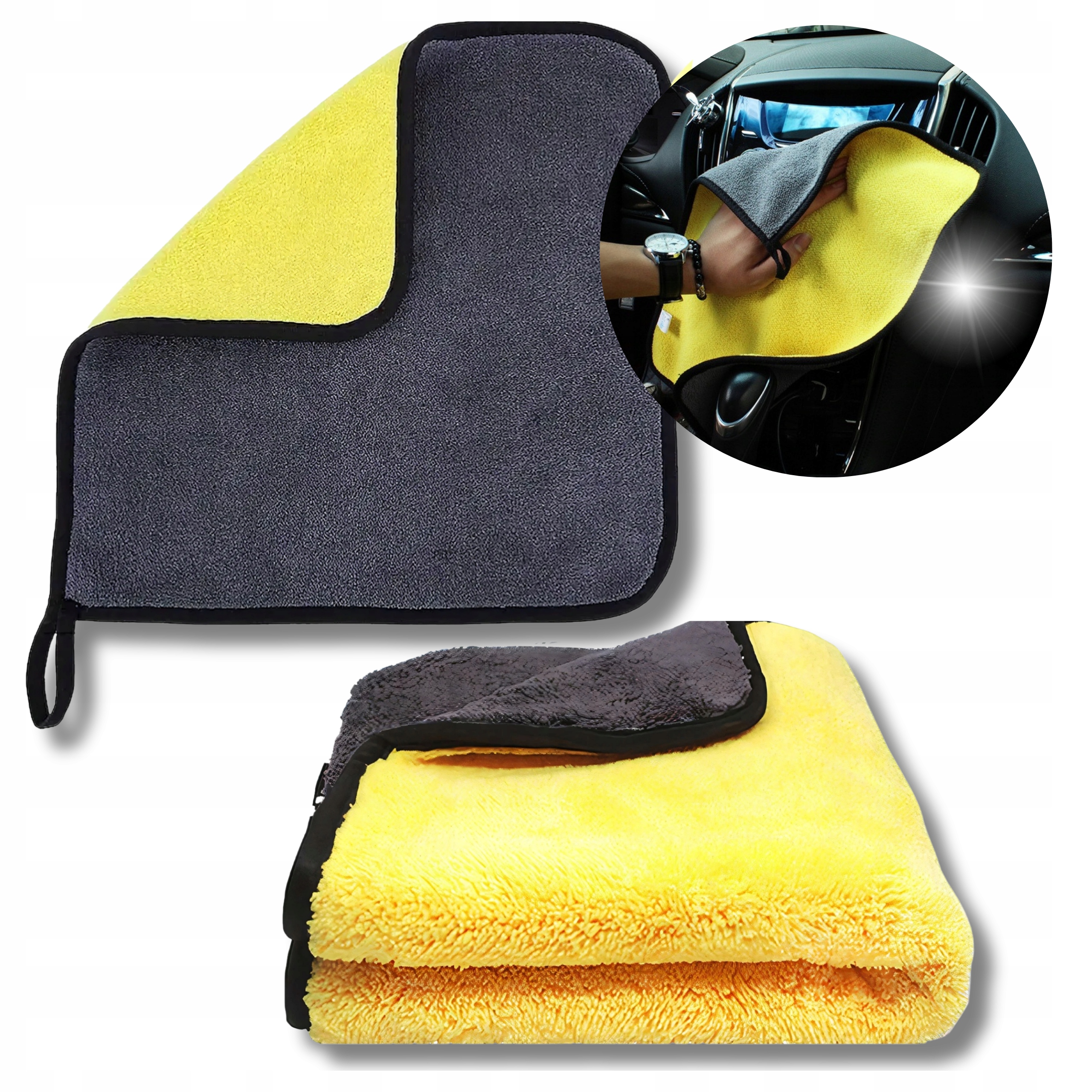 Ręcznik Z Mikrofibry Do Osuszania Auta Po Myjni