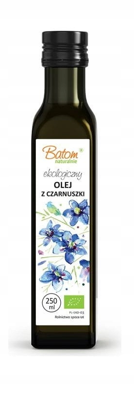 Levně Černý Olej Lisovaný Za Studena Bio 250 ml Batom