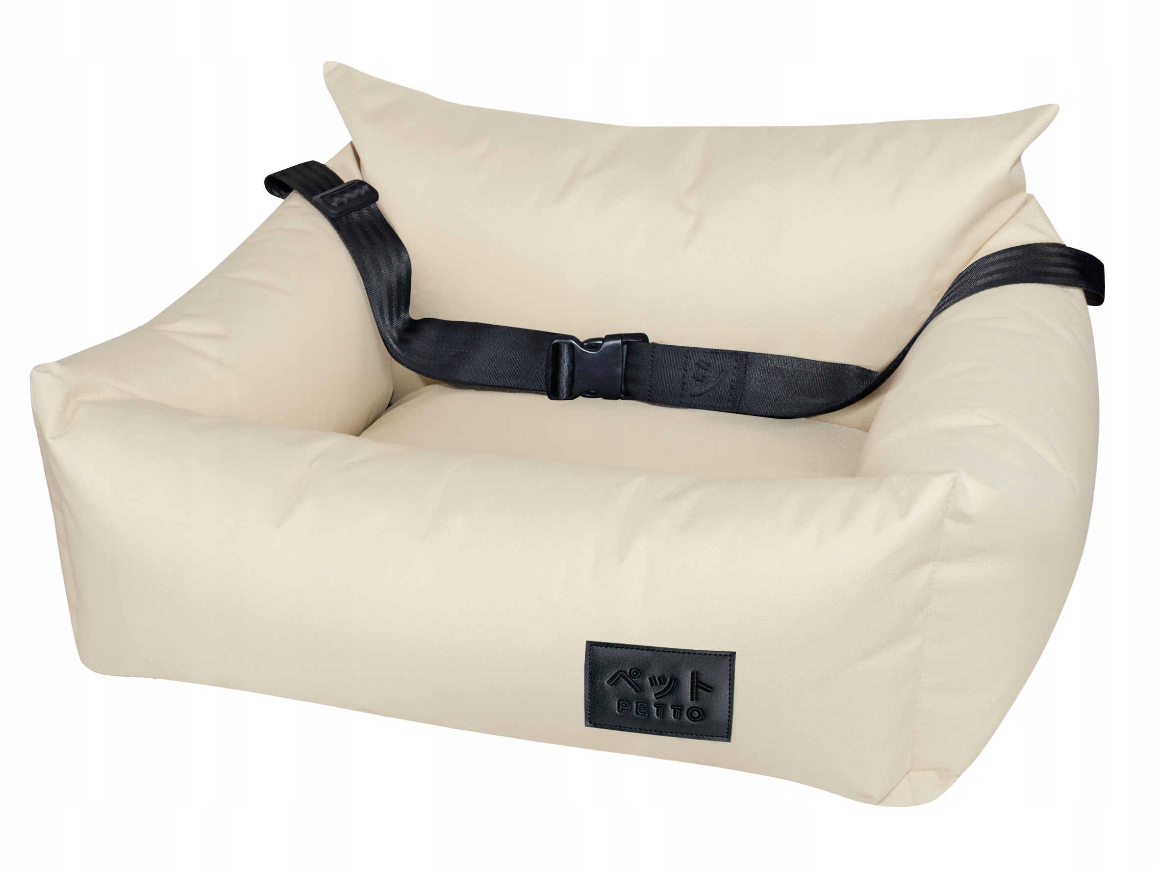 Levně Petto Oi Active WaterProof Duo autosedačka pro psa ecru