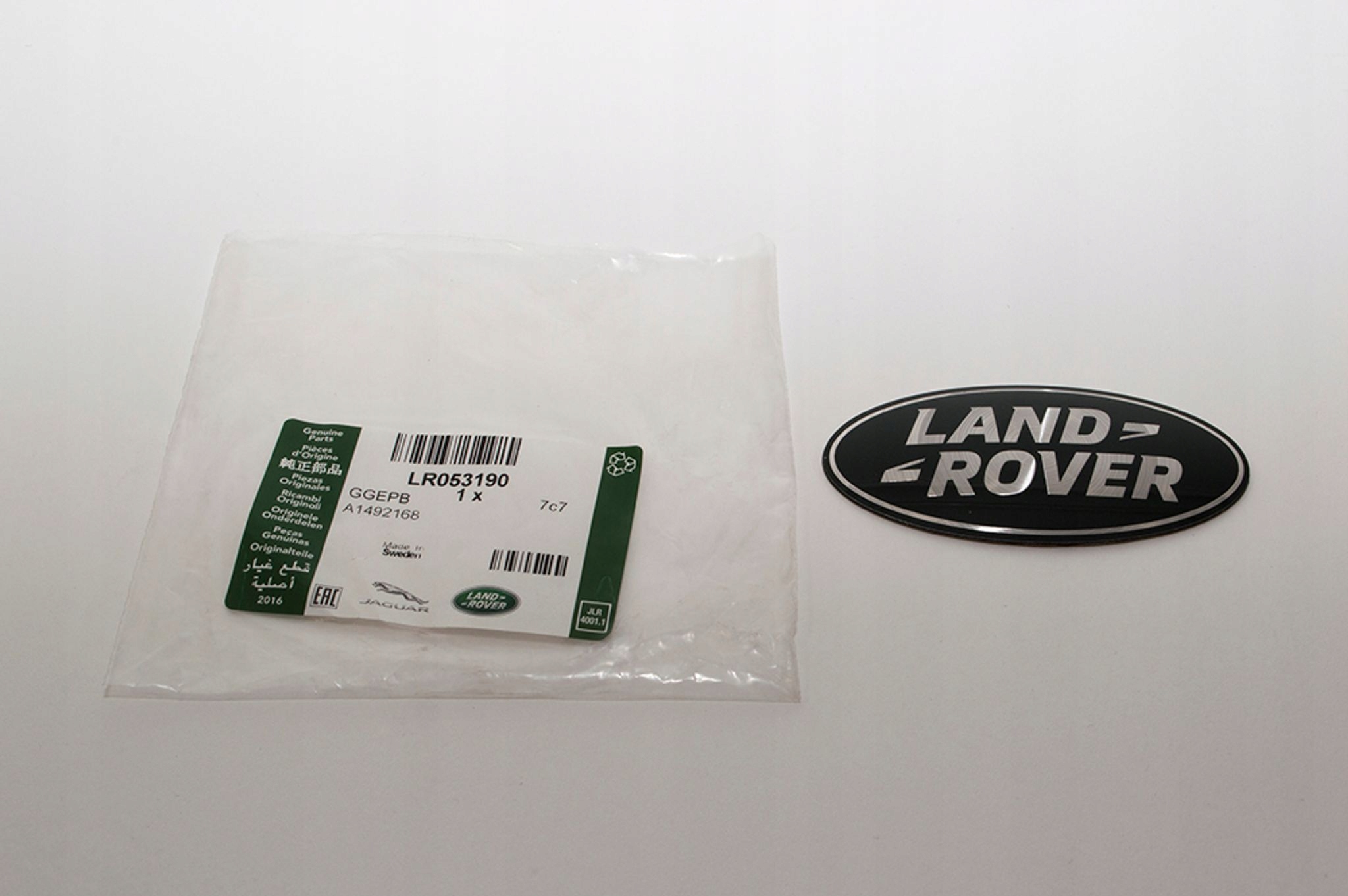 Logo Land Rover maskovača chladiča Discovery 5 Discovery sport Rr L405