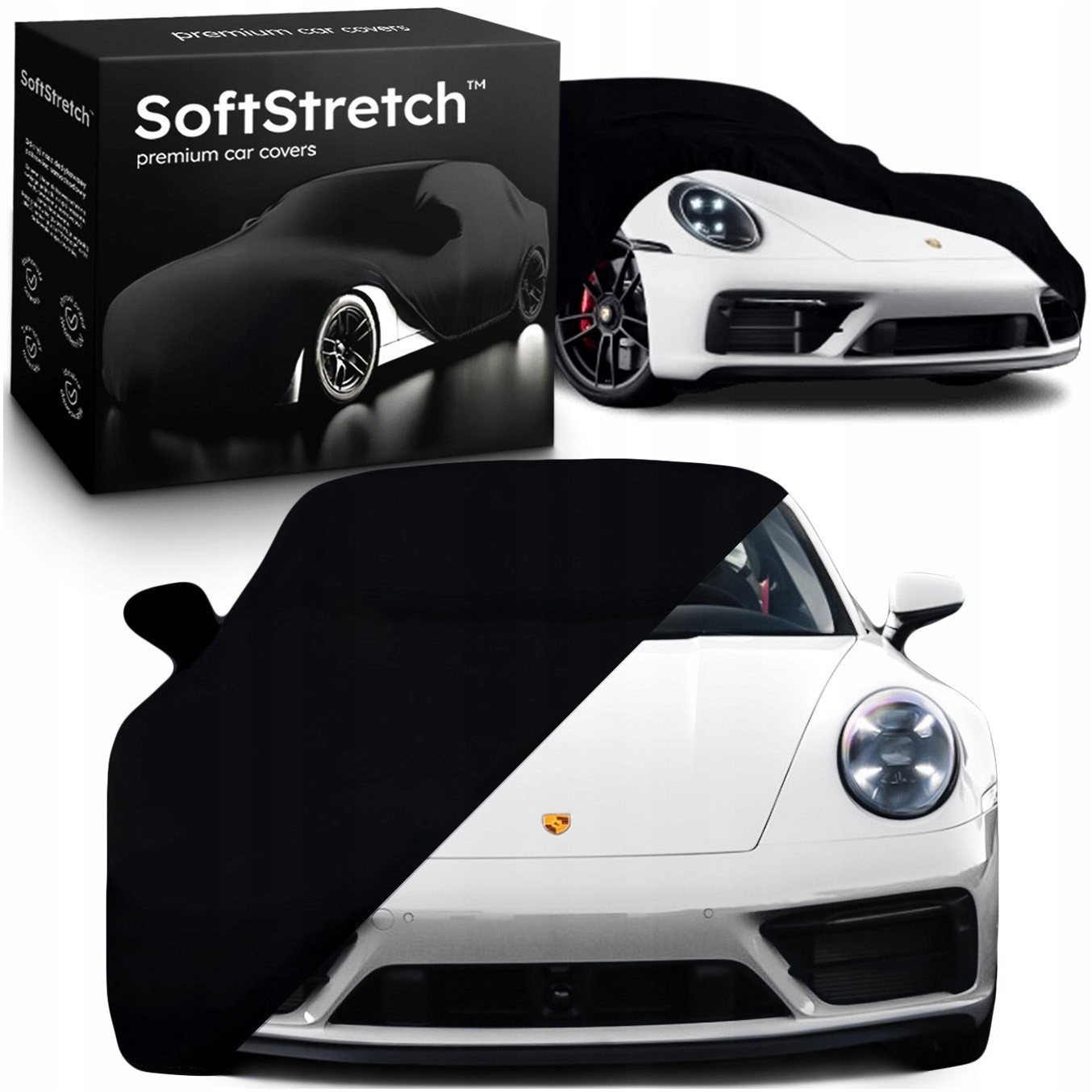 Elastický potah do auta SoftStretch Premium pro Porsche 911 992