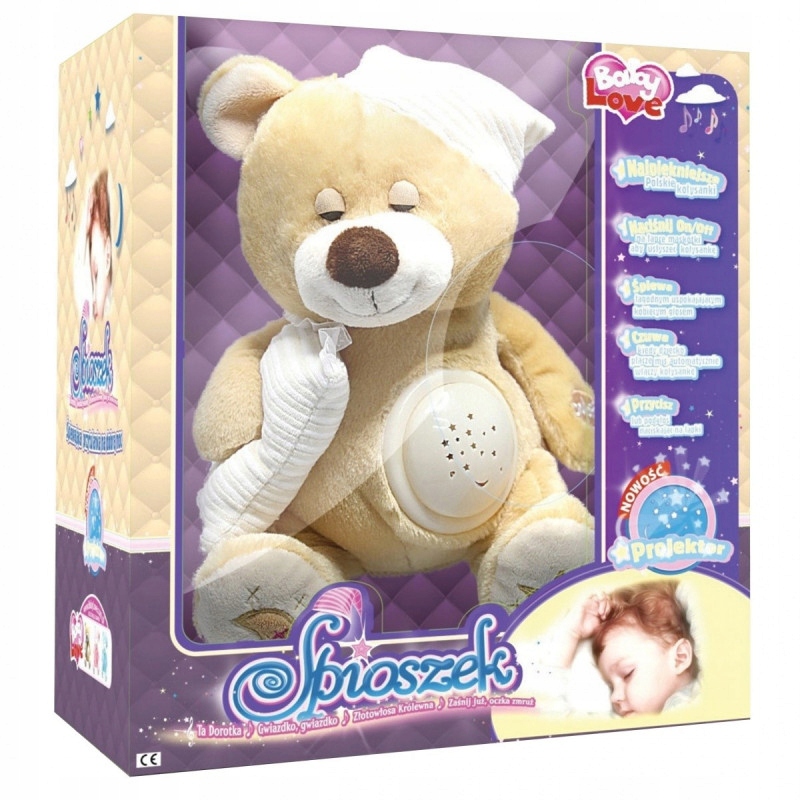 

Śpioszek brązowy z projektorem Projektor Madej