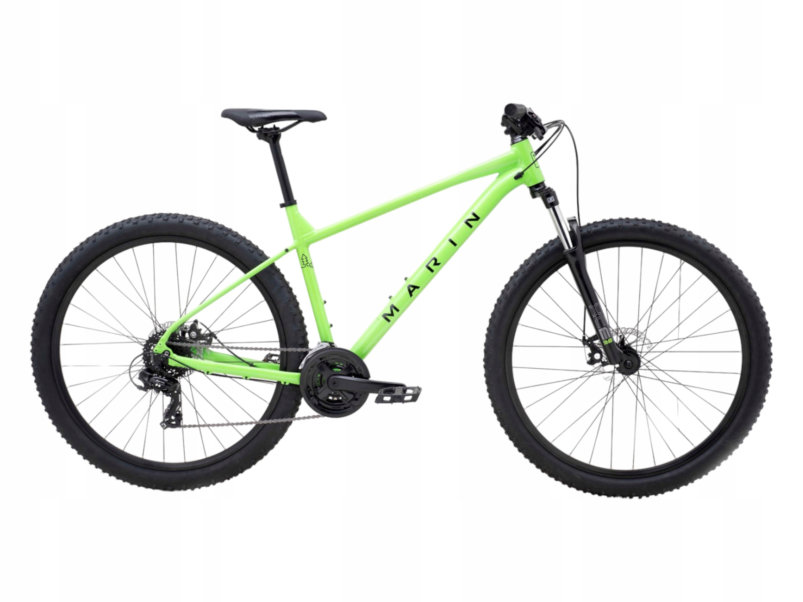 Rower Marin Bolinas Ridge 1 27,5" M zielony rower górski Mtb aluminiowy