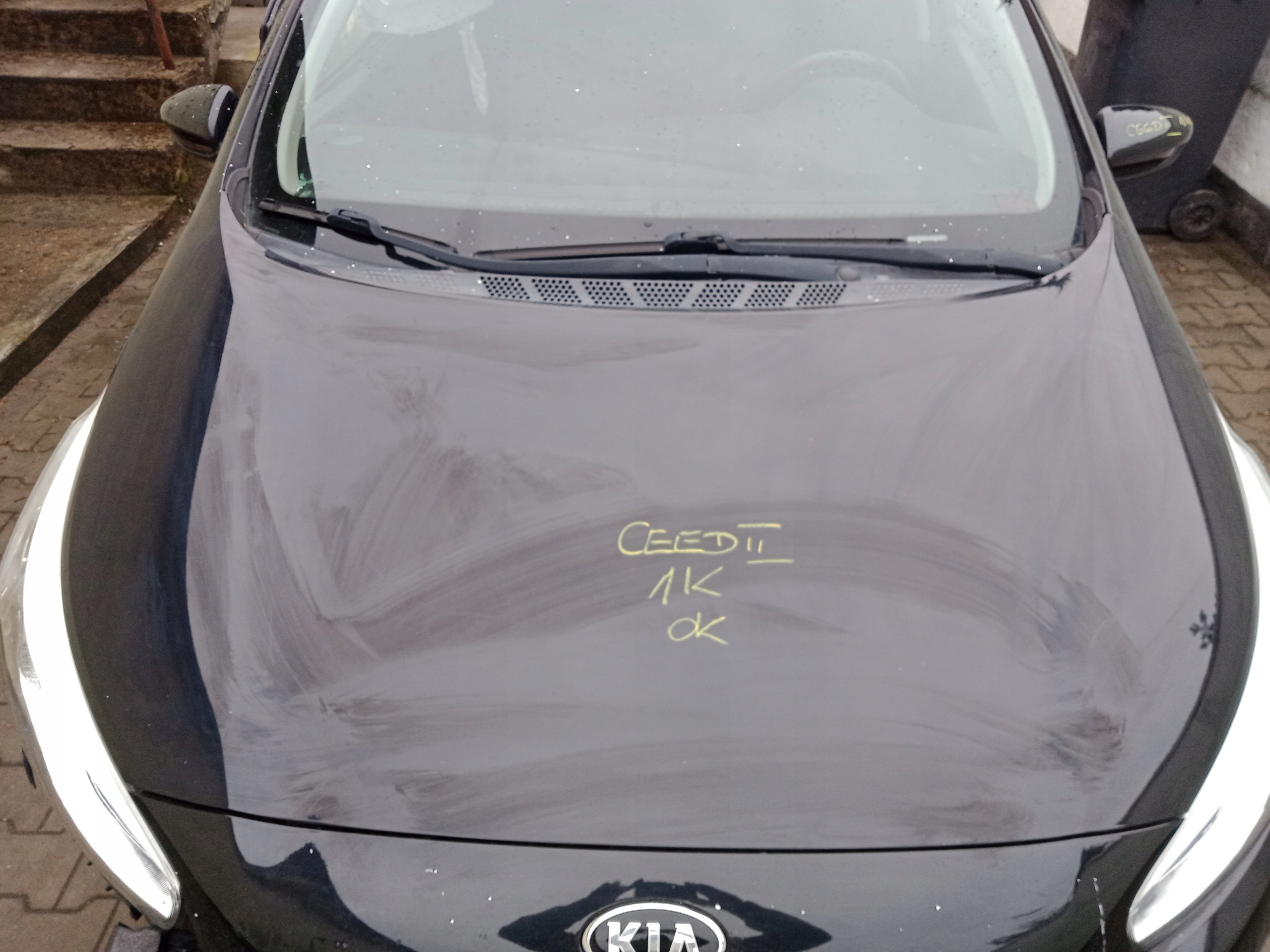 KIA CEED II КАПОТ КРЫШКА ДВИГАТЕЛЯ 1K 2012-