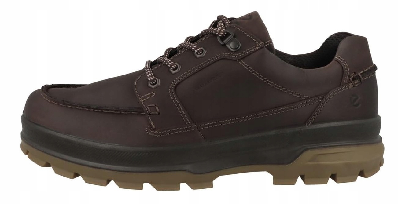 Ecco Rugged Track 838144 02178 Voděodolné kožené pánské boty velikost 32