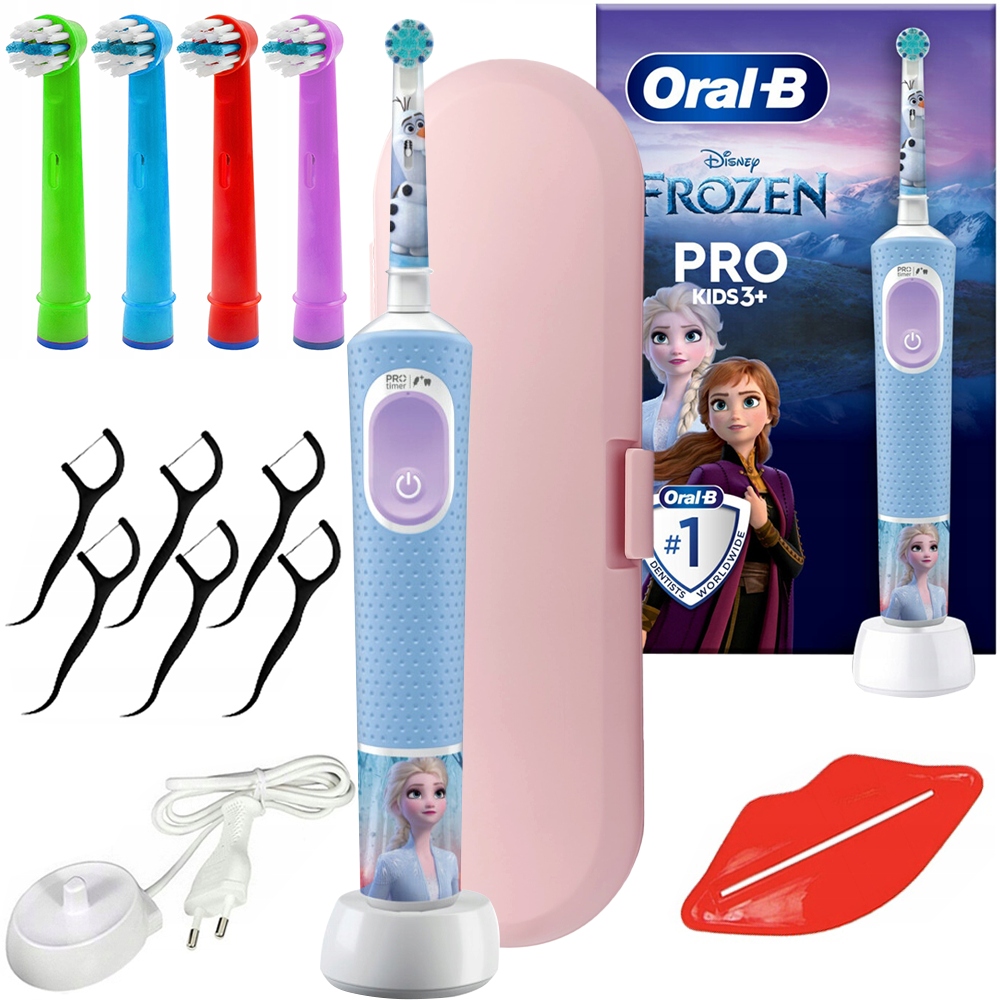 Elektryczna Szczoteczka Do Zębów Oral-b Kids Pro D103 Frozen Etui Dodatki