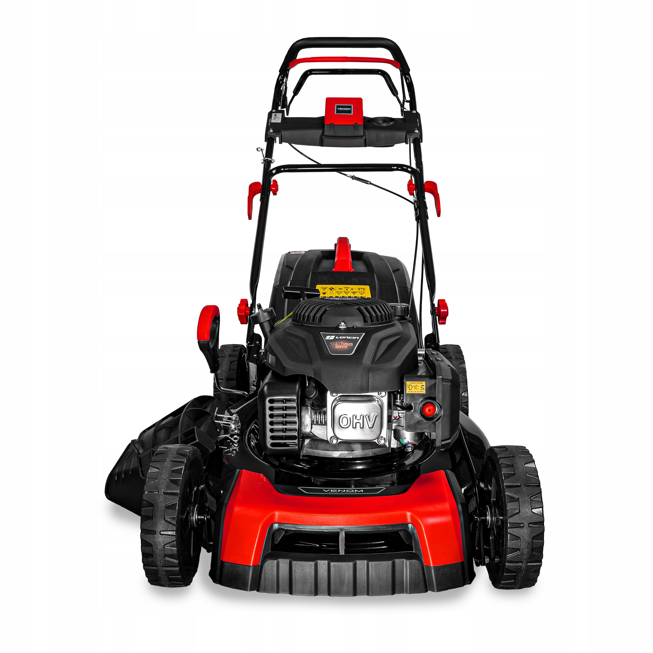 MOCNA KOSIARKA SPALINOWA Z NAPĘDEM 53CM SILNIK LONCIN 196CC NOWY MODEL 9W1 Moc 4 kW