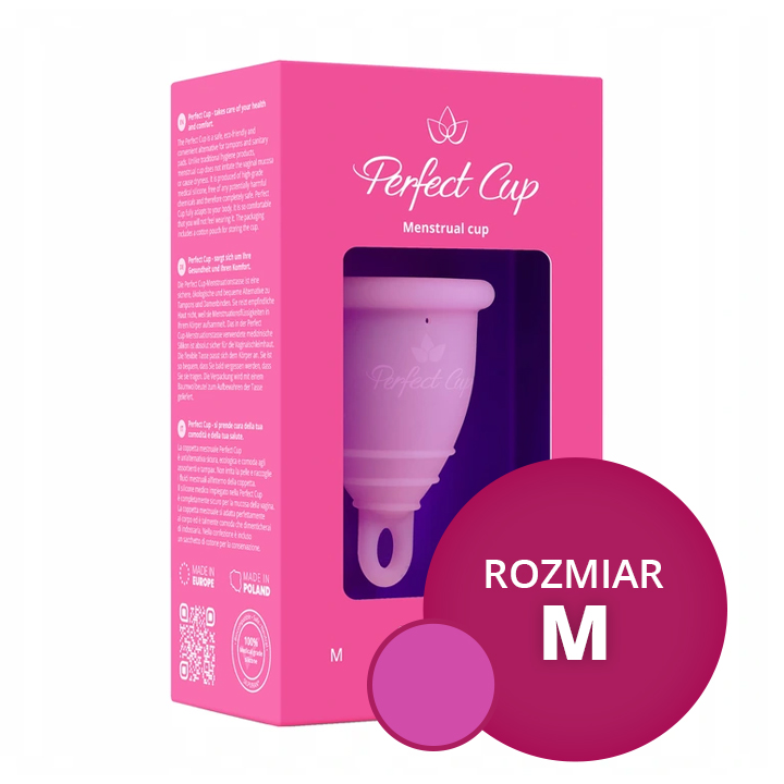 

Kubeczek Menstruacyjny Perfect Cup Róż [M]