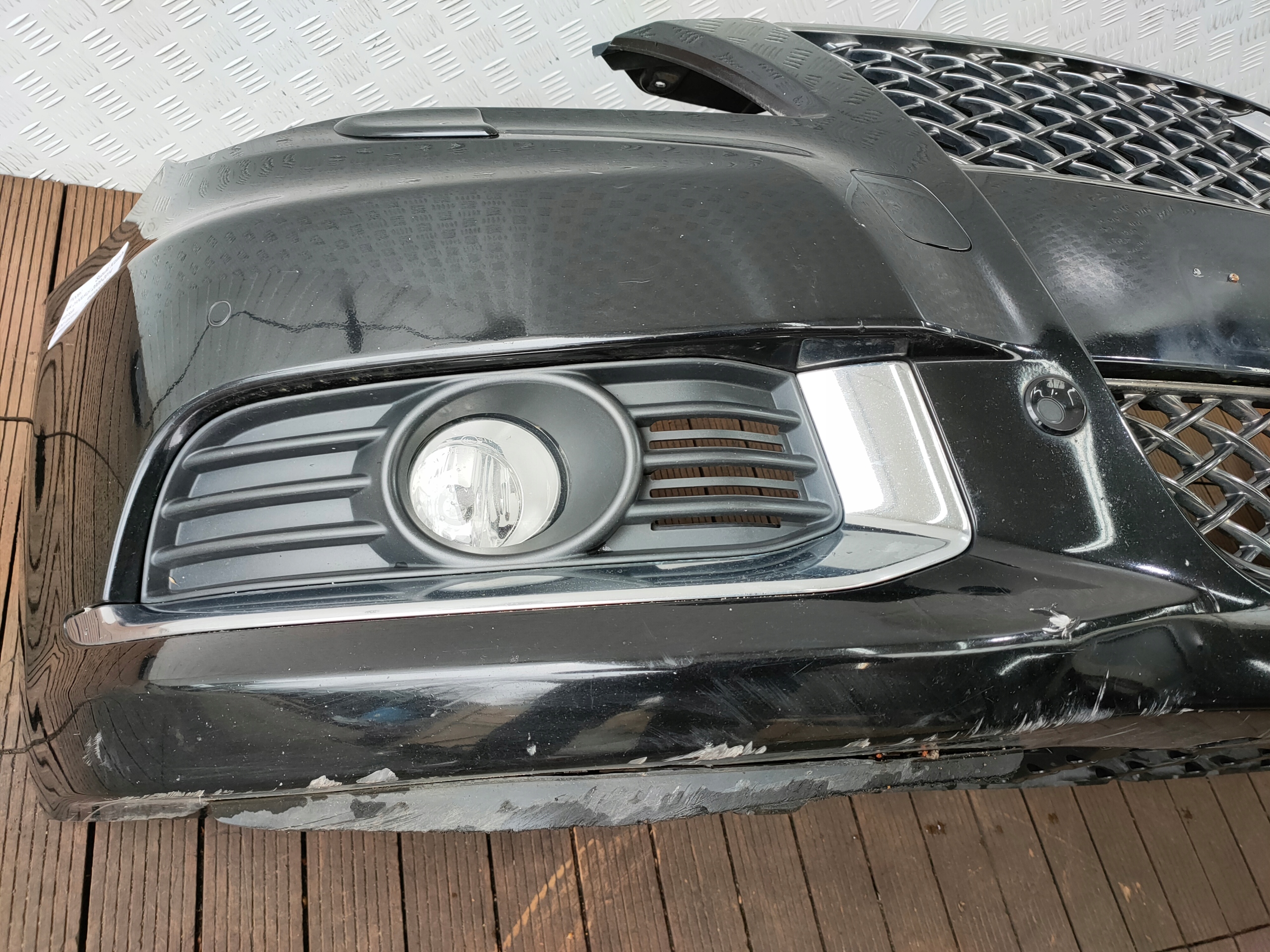 SUZUKI KIZASHI 09-14 front bumper complete PDC washers grill colour ZMV