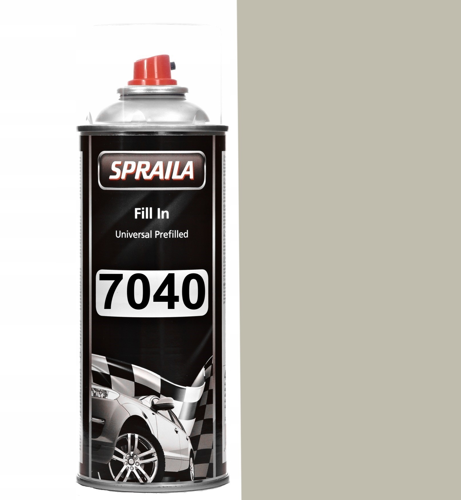 

Ral 7040 Alkyd Połysk 87 - 92% Farba Spray 400ML