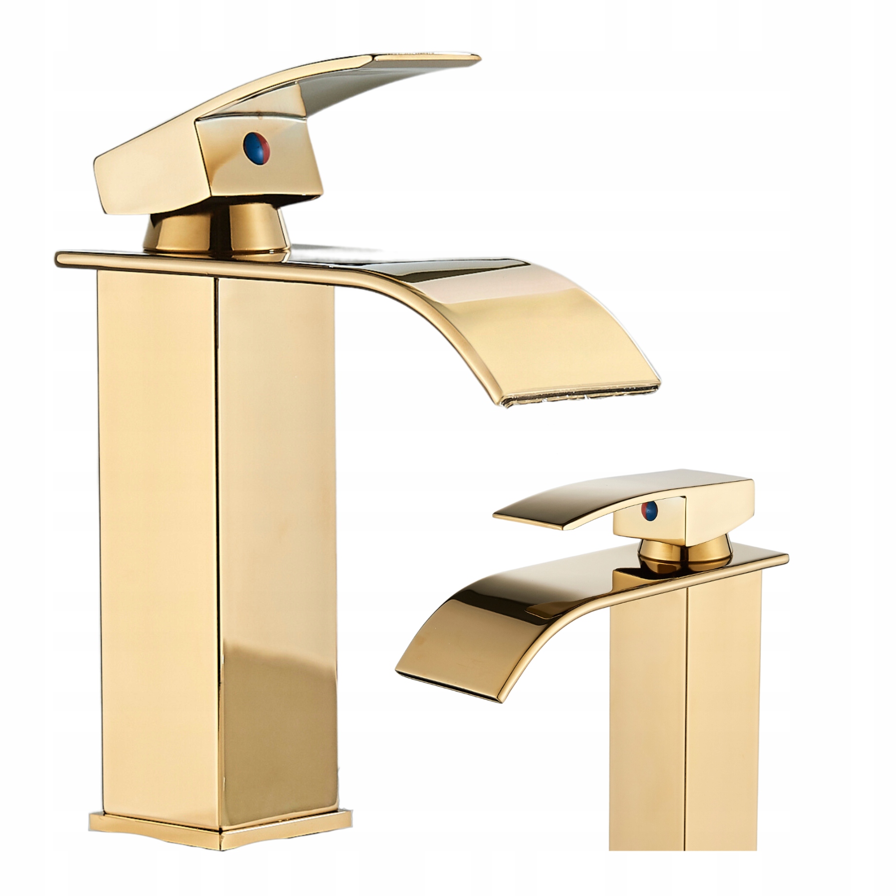 Umyvadlová Stojánková Koupelnová Baterie Mosaz Baterie Pro Umyvadlo Zlatá Ari