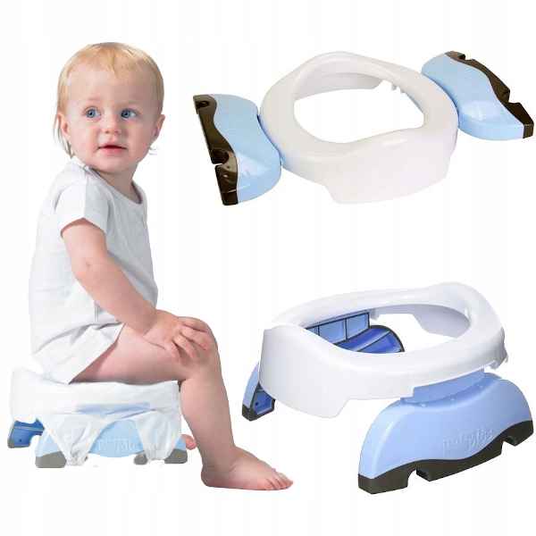 Nocnik turystyczny i Nakładka na Sedes dla dziecka 2w1 Potette