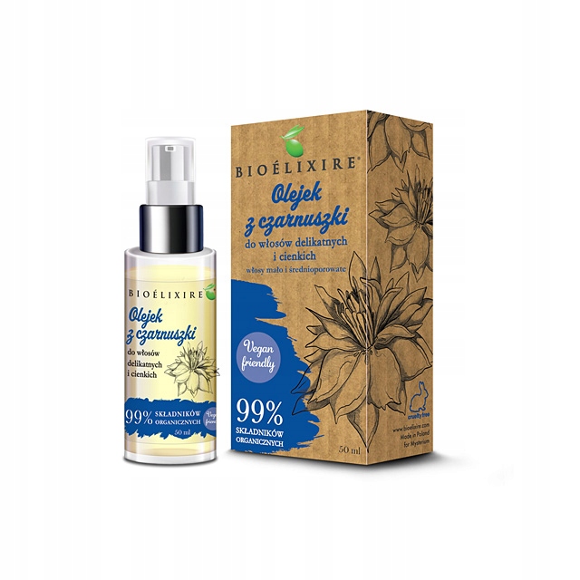 BIOELIXIRE OLEJEK Z CZARNUSZKI I AWOKADO 50ML