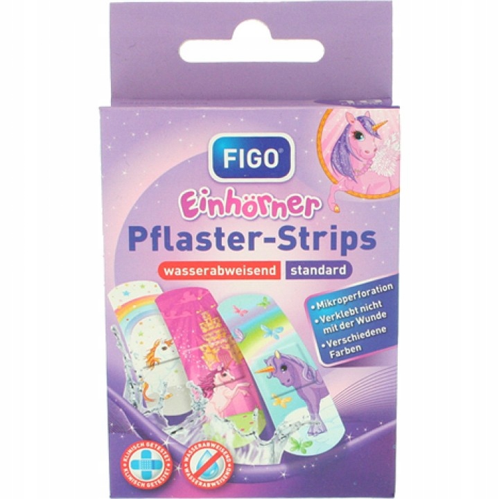 

Plastry opatrunkowe dla dzieci Figo 10szt Germany