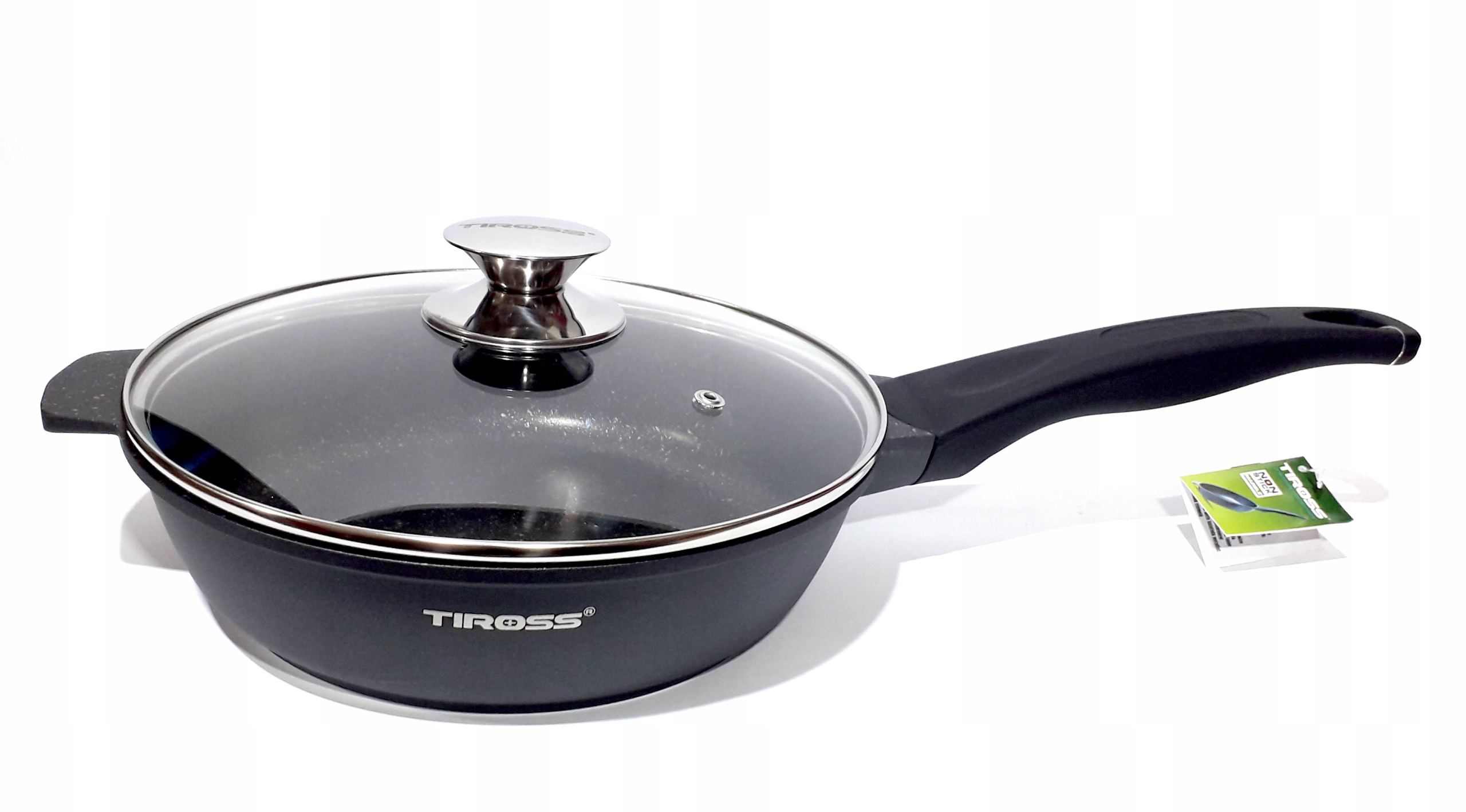 

Patelnia Głęboka Z Pokrywką 26CM Tiross 1239