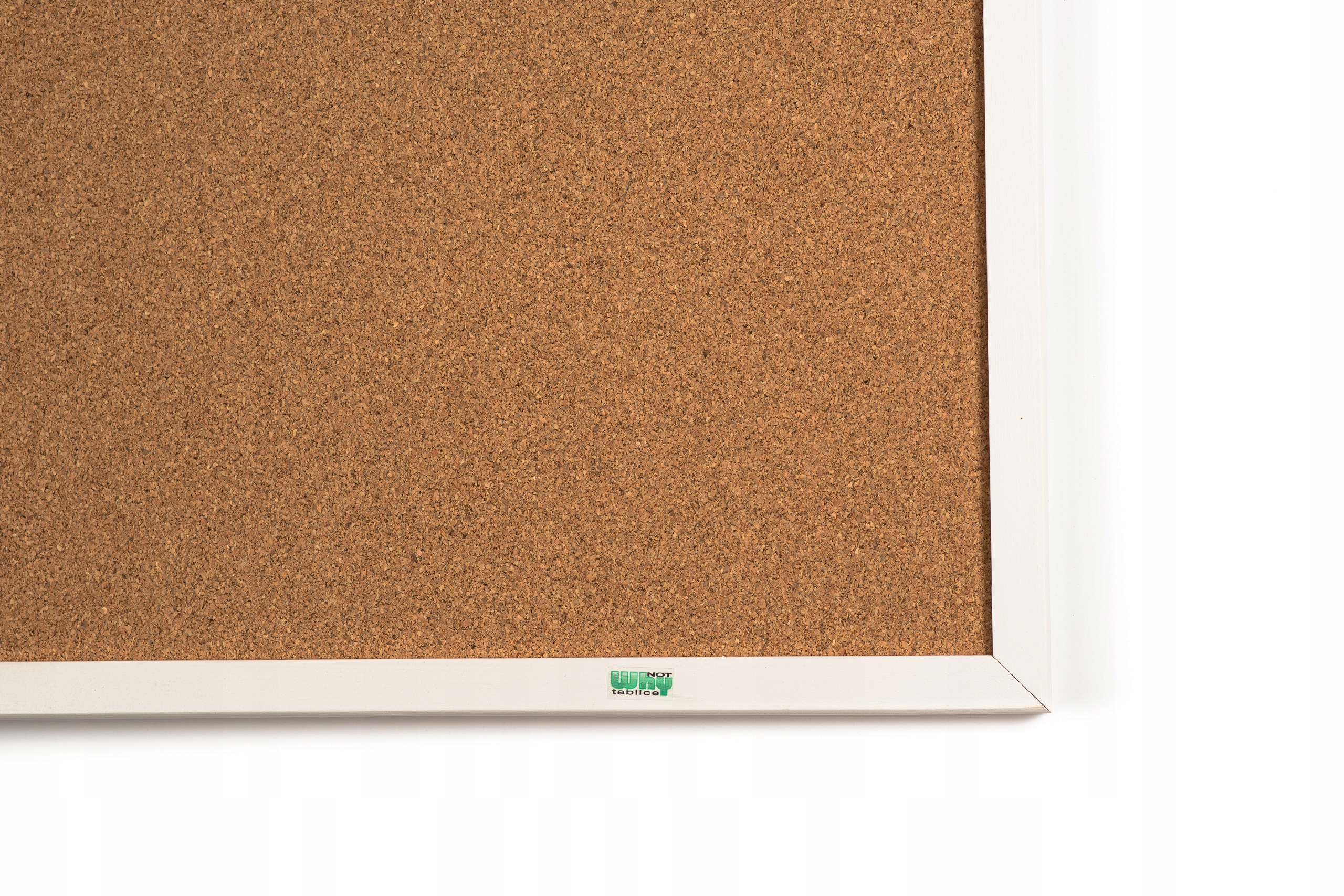 Tablica korkowa 90x120 Biała Rama pinezki Polski Producent wy Jakość