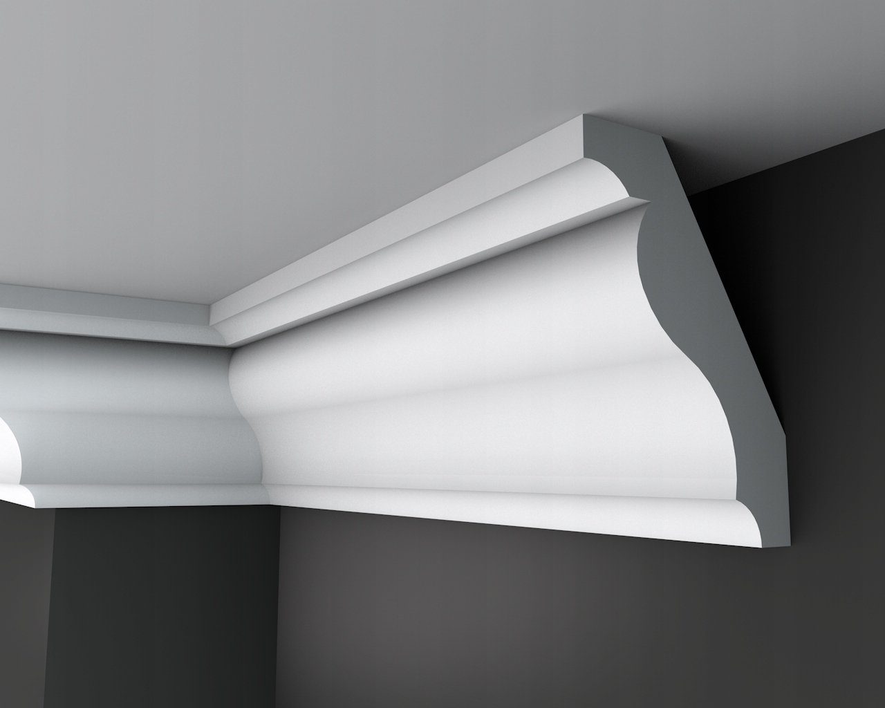 LISTWA SUFITOWA, Gzyms listwa, sztukateria, LPC-19 Marka inna