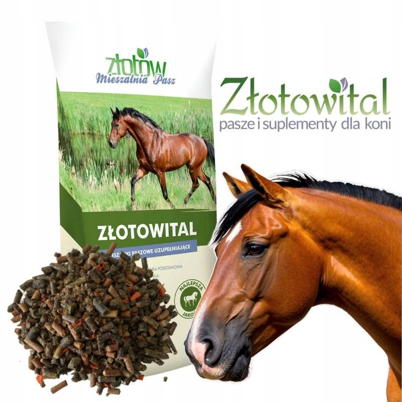 Musli dla Koni Starszych Wrzodowych Pasza Złotowital Nutri Balance 20 kg