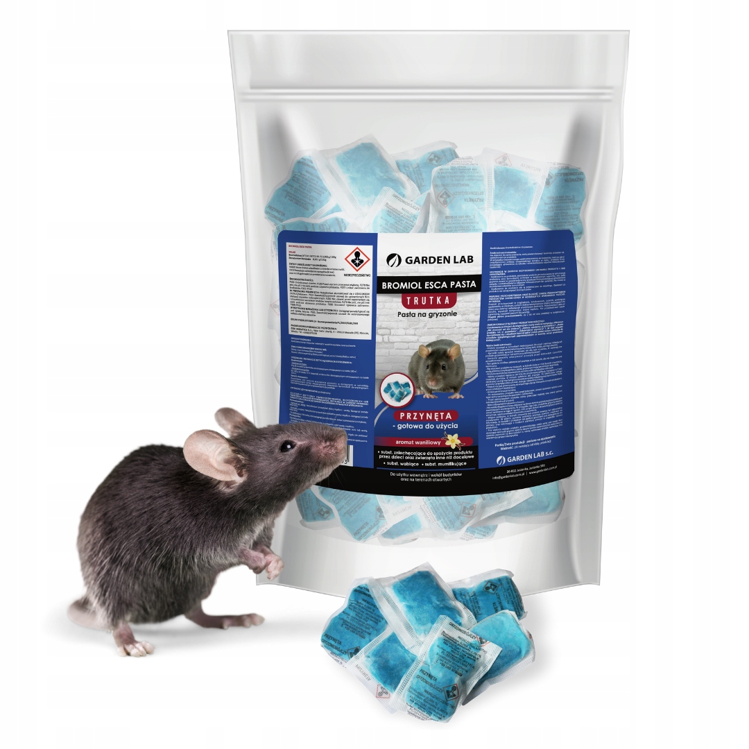 BROMIOL PASTA SILNA TRUTKA NA MYSZY SZCZURY 3 KG