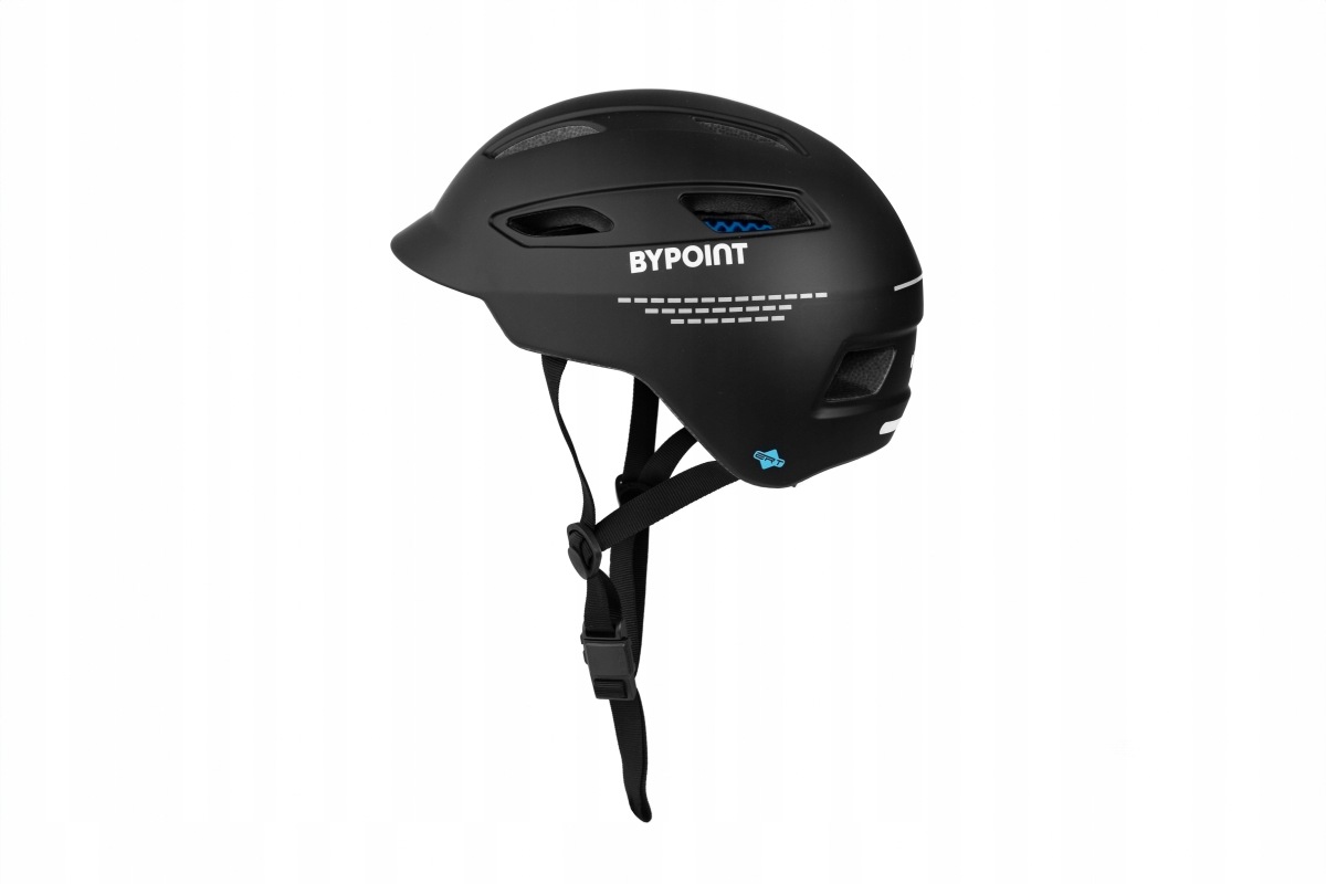 Cyklistická přilba Bypoint U-ert Fl černá 54-58 cm