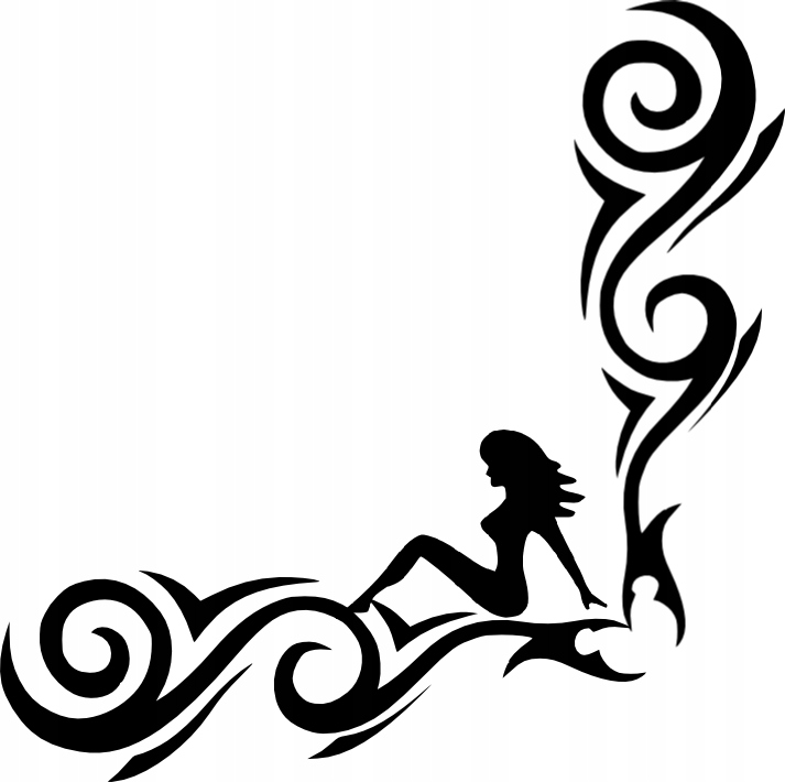 Naklejki na narożniki szyby TIR wzór 8