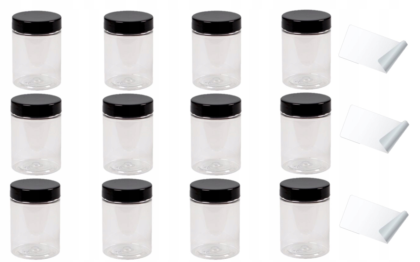 

Pojemnik Słoik 100 ml Na Przyprawy 12 szt+ETYKIETY