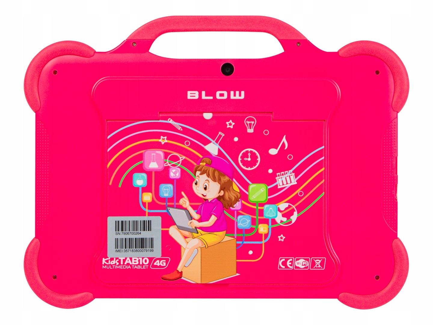 Blow Tablet pro děti KIDSTAB10 4G 4/64GB Růžové Pouzdro