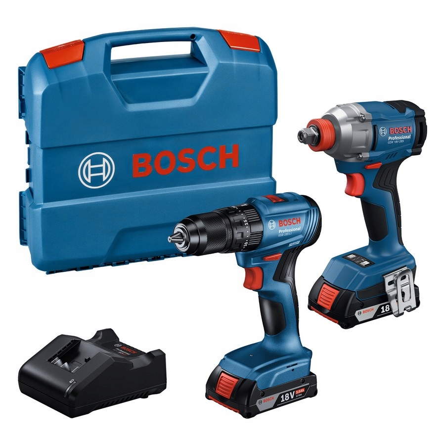 Zestaw Combo 18V Gdx 18V-285 Gsb 185-LI 2*2.0AH 06019N2124 Bosch