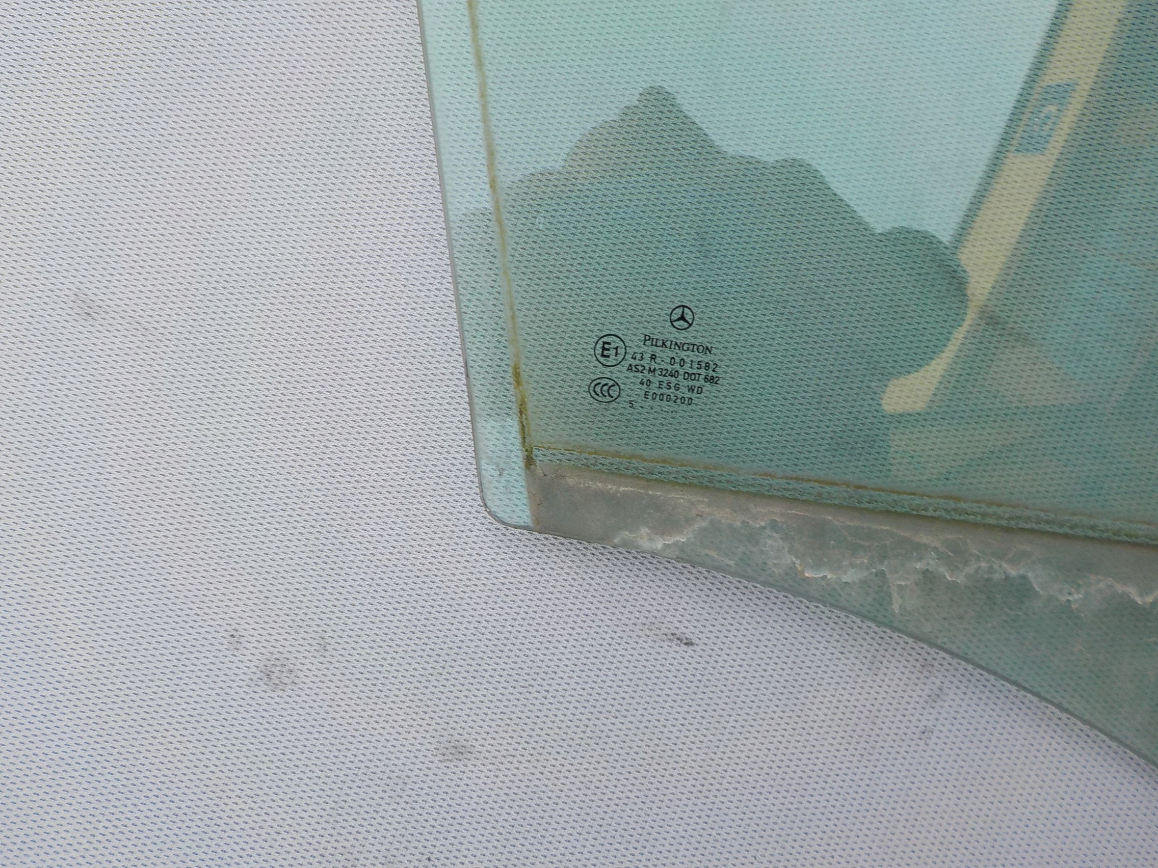 window right front mercedes w169 5D 2005r