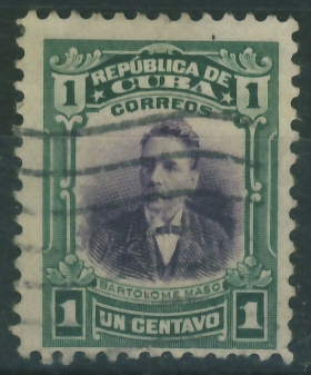 Cuba 1 cts. - Postać B.Maso