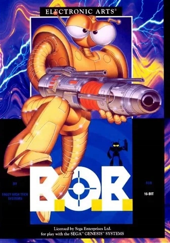 B.O.B BOB - SEGA MEGA DRIVE SMD PAL SAM CARTRIDGE