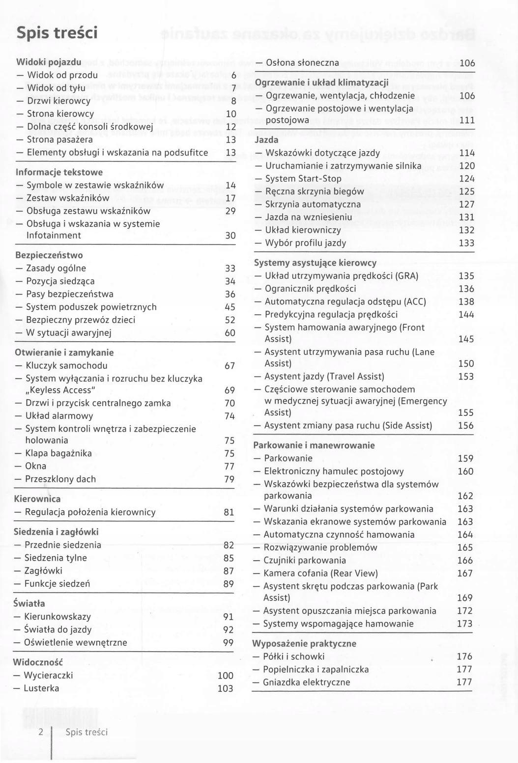 Volkswagen Golf 2019-2023 Instrukcja Obsługi Marka Volkswagen