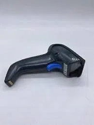 Ręczny skaner kodów kreskowych.