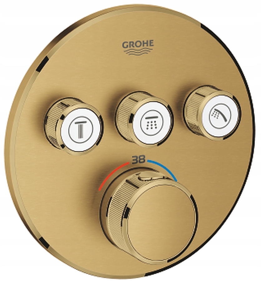Grohe Bateria termostatyczna cool sunrise 3wyj