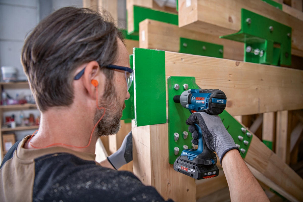 BOSCH GDS 18V-450 PC klucz udarowy 450Nm 1/2'' 18V bez aku L-BOXX Rozmiar trzpienia 1/2''