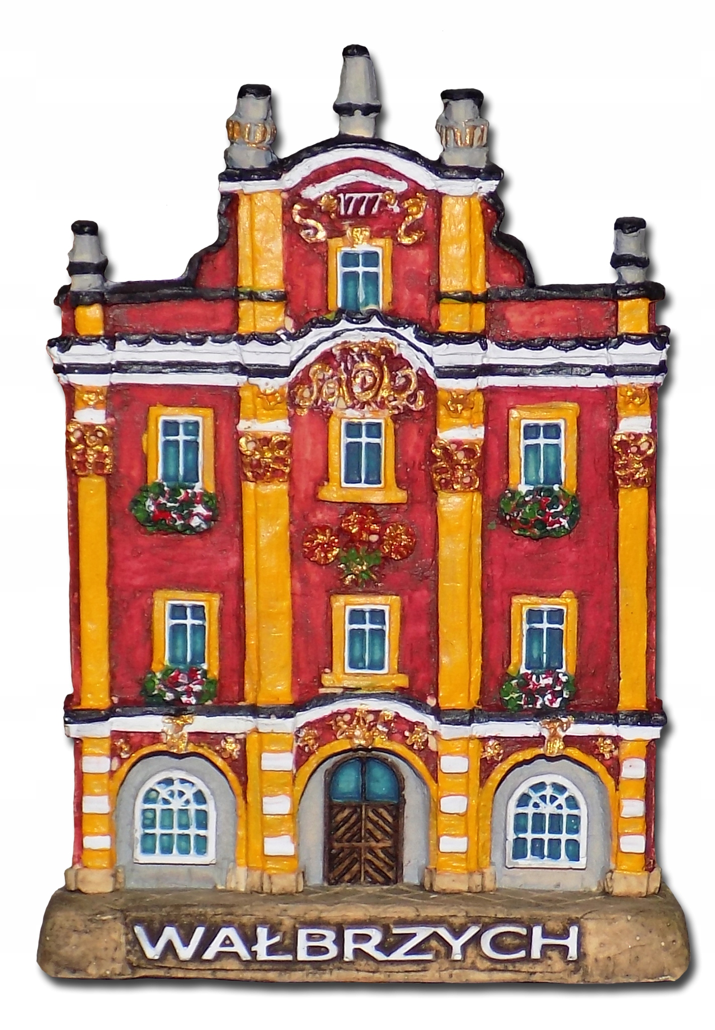 WAŁBRZYCH - Kamienica Pod Trzema Różami - magnes Arte-Fakt