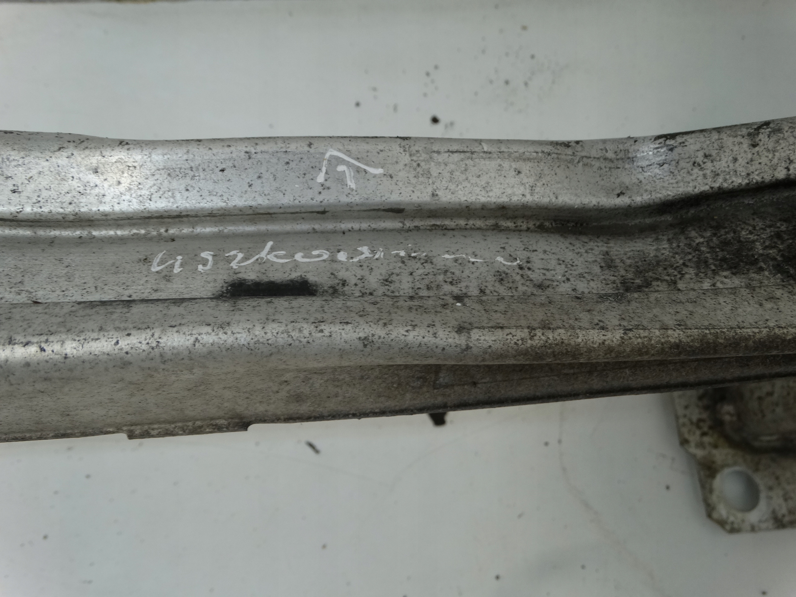 sider aluminium below bumper front RENAULT SCENIC III 09-13r.