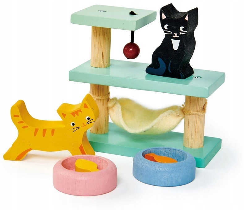 

Kotki drewniane figurki do zabawy Tender Leaf Toys