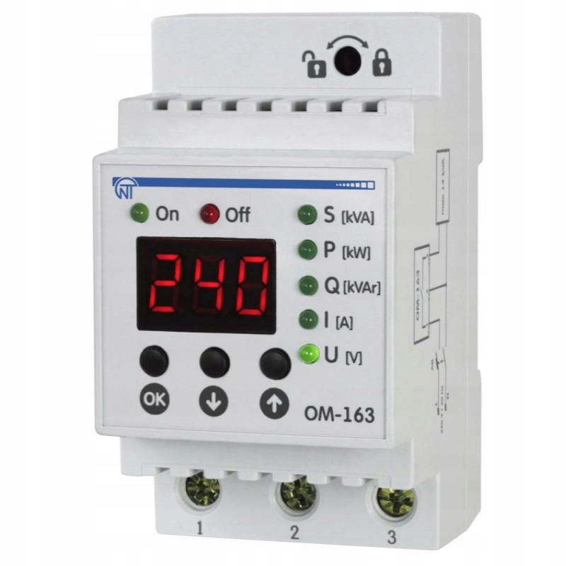 Relé obmedzenia výkonu ОМ-163 Novatek Electro
