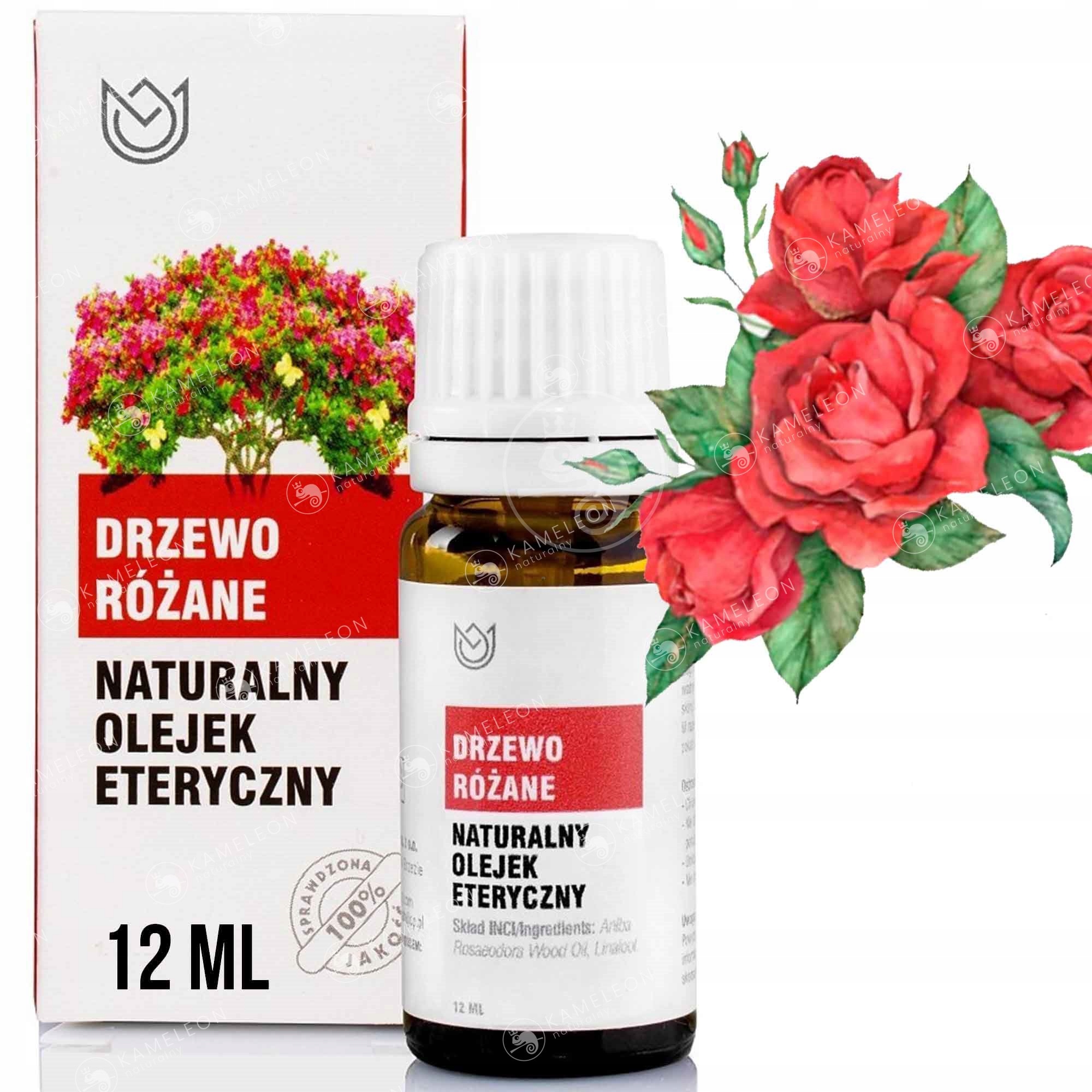 

Naturalny Olejek Eteryczny Drzewo Różane 12ml
