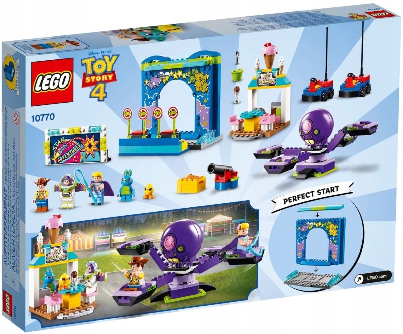 LEGO 10770 TOY STORY 4 KARNAWAŁOWE SZALEŃSTWO Marka LEGO