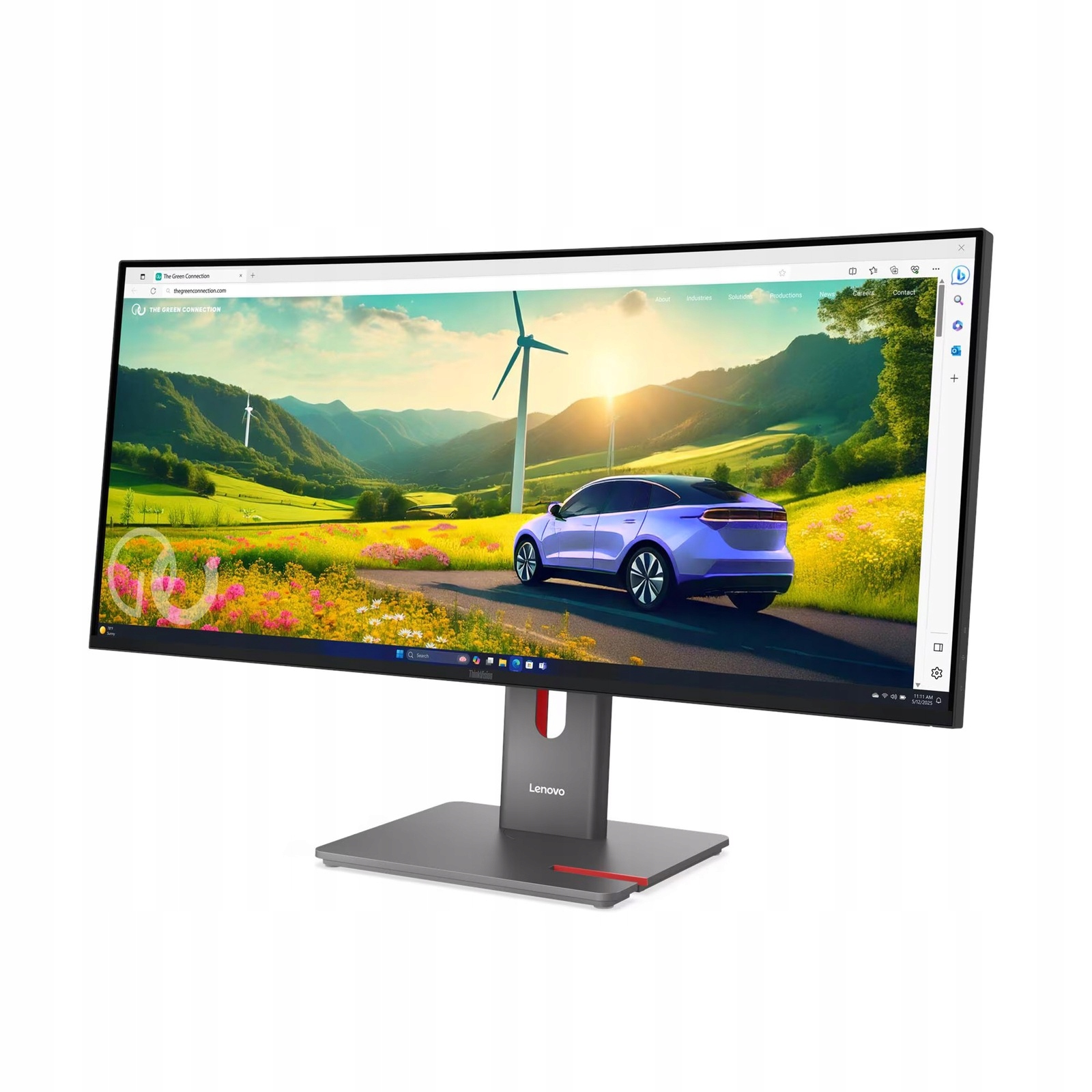 Led Monitor Lenovo ThinkVision P34WD-40 34" 3440 x 1440 px Ips Pls