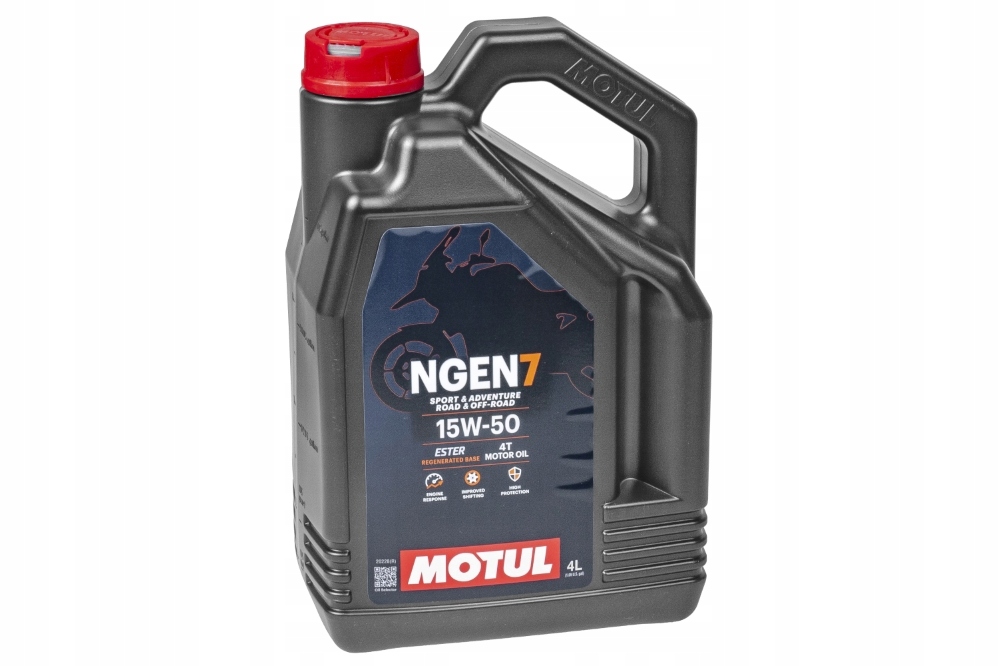 Motorový olej Motul NGEN7 15W50 4T, 4 litre (syntetický)