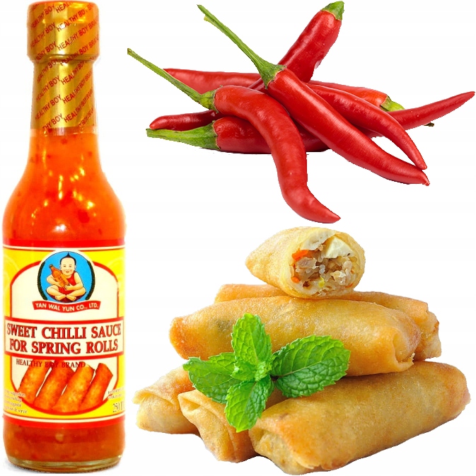 

Słodki Sos Chili Do Sajgonek 250ml Hb Tajski