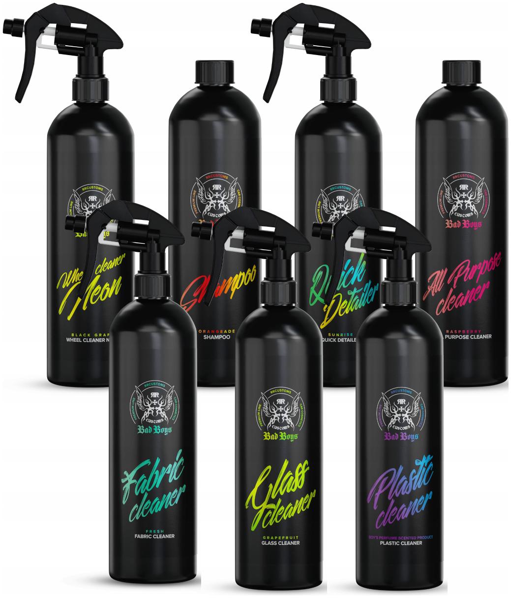 RR Customs RRC Bad Boys Mega Zestaw Kosmetyków Do Auta Detailing Prezent